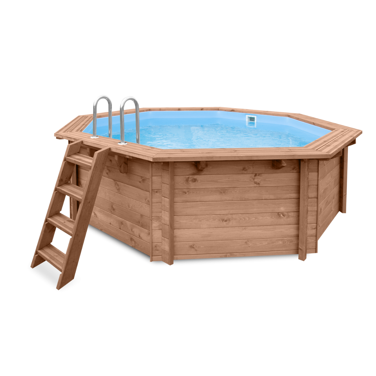 Cabana Beach 434 x 401 x 116 cm Luxe houten zwembad Tuindeco