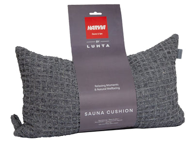 Sauna accessoire Harvia door Luhta saunakussen 22x40cm grijs Tuindeco